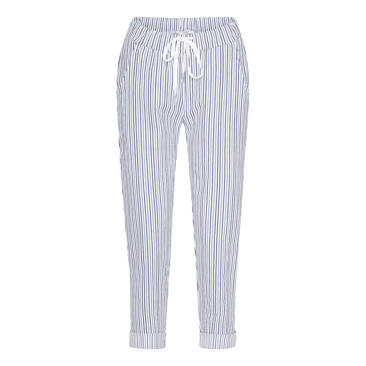 Sally Pinstripe - Multi Blue