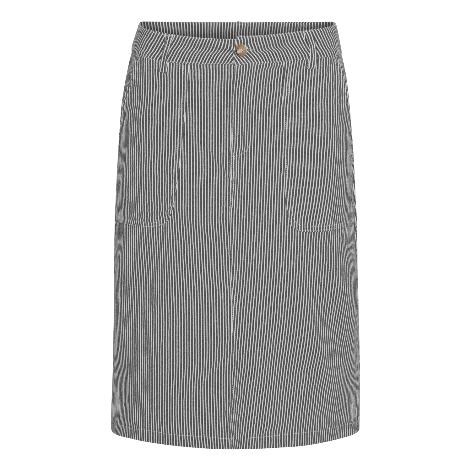 Grace Pinstripe - Black/White
