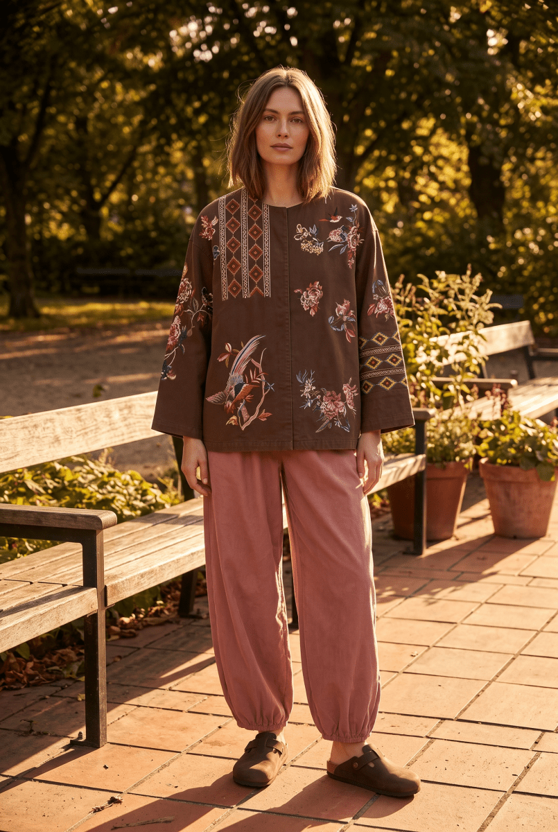 EMMA CORDUROY - Dusty Rose