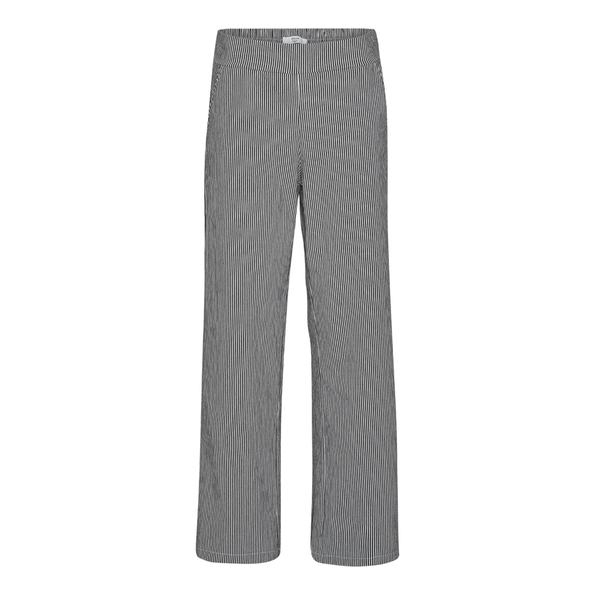 VICTORIA PINSTRIPE - Black/White