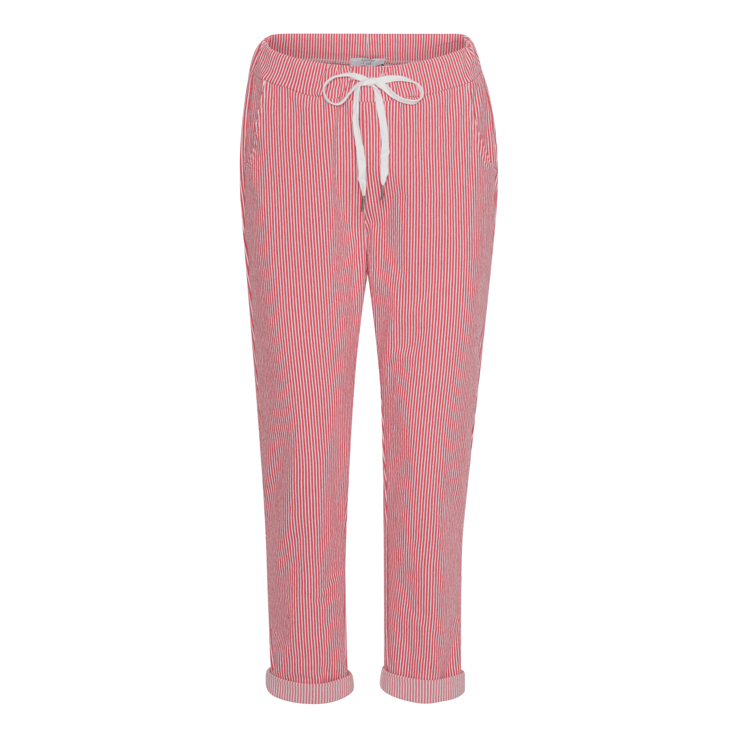 Sally Pinstripe - Red/White