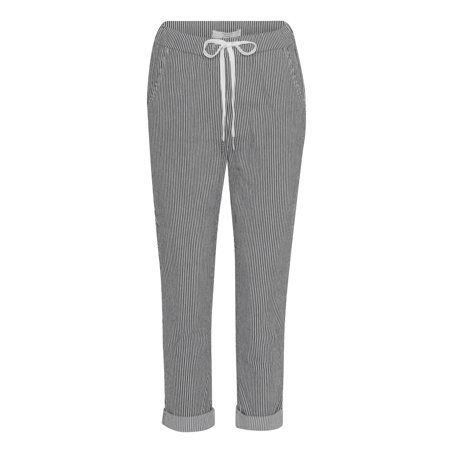 Sally Pinstripe - Black/White