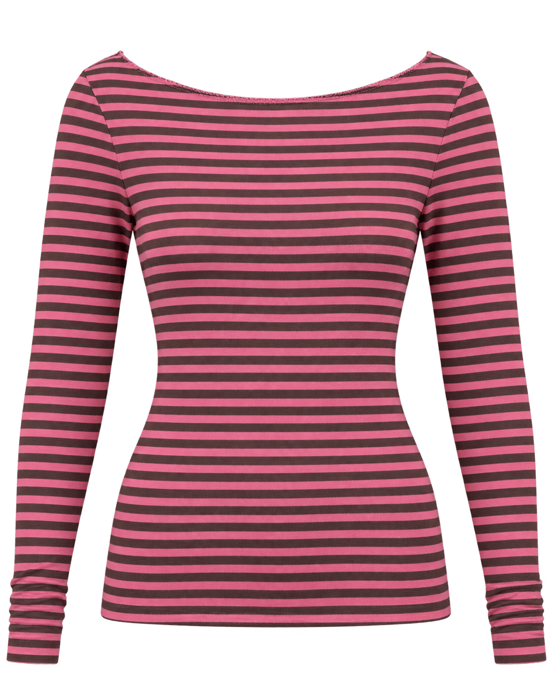 KASMIRA STRIPE - Pink-Brown