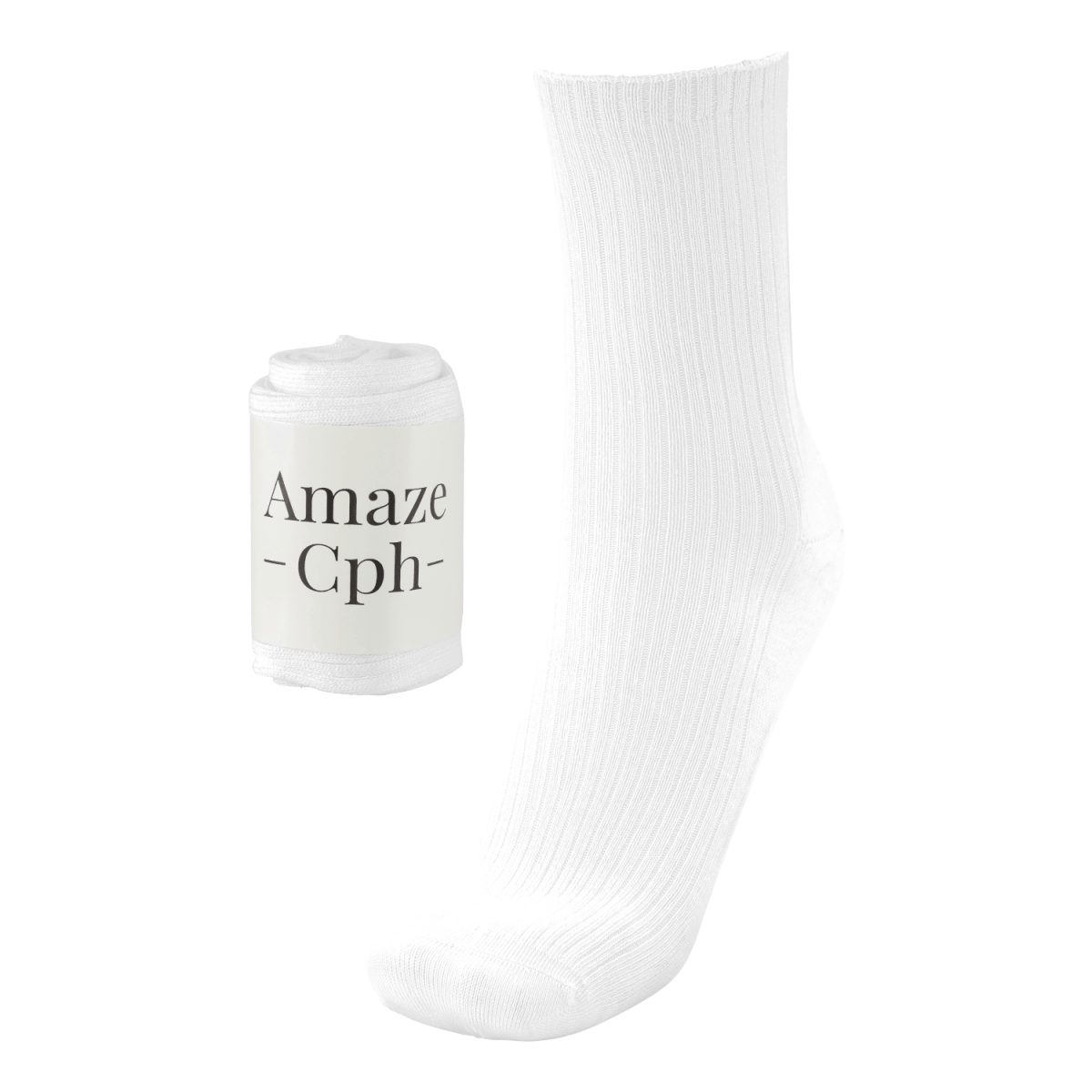 Bamboo Socks - White