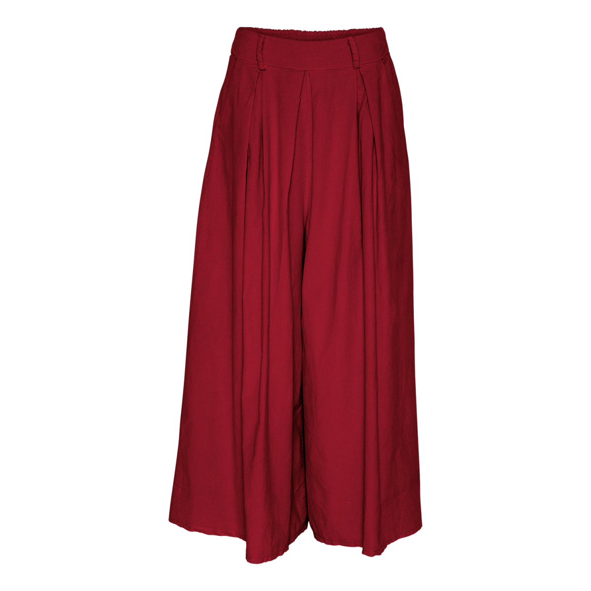 PRICILLA CORDUROY - India red