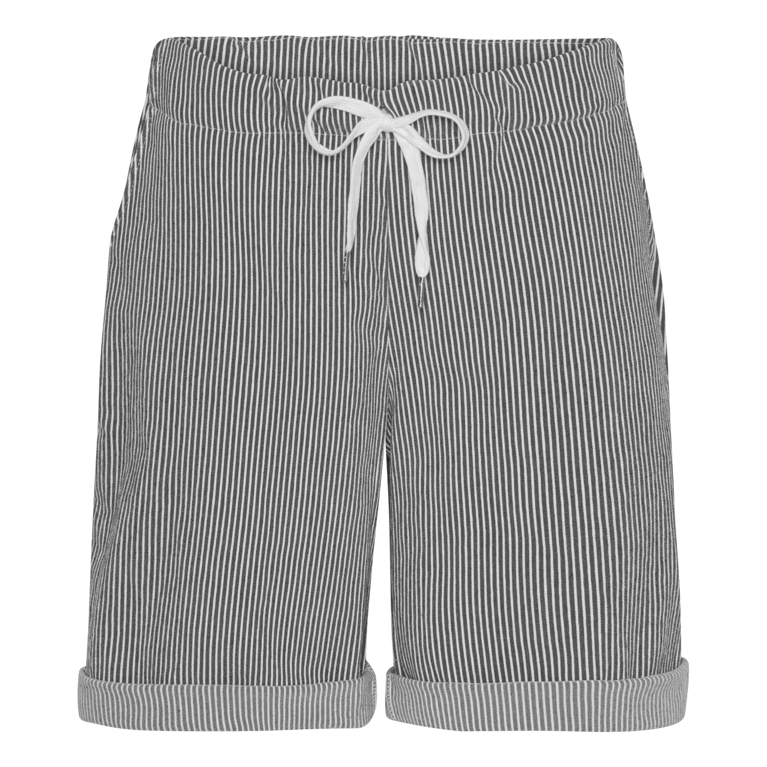 Pinstripe Shorts - Black/White - Amaze Cph - Black/White - S