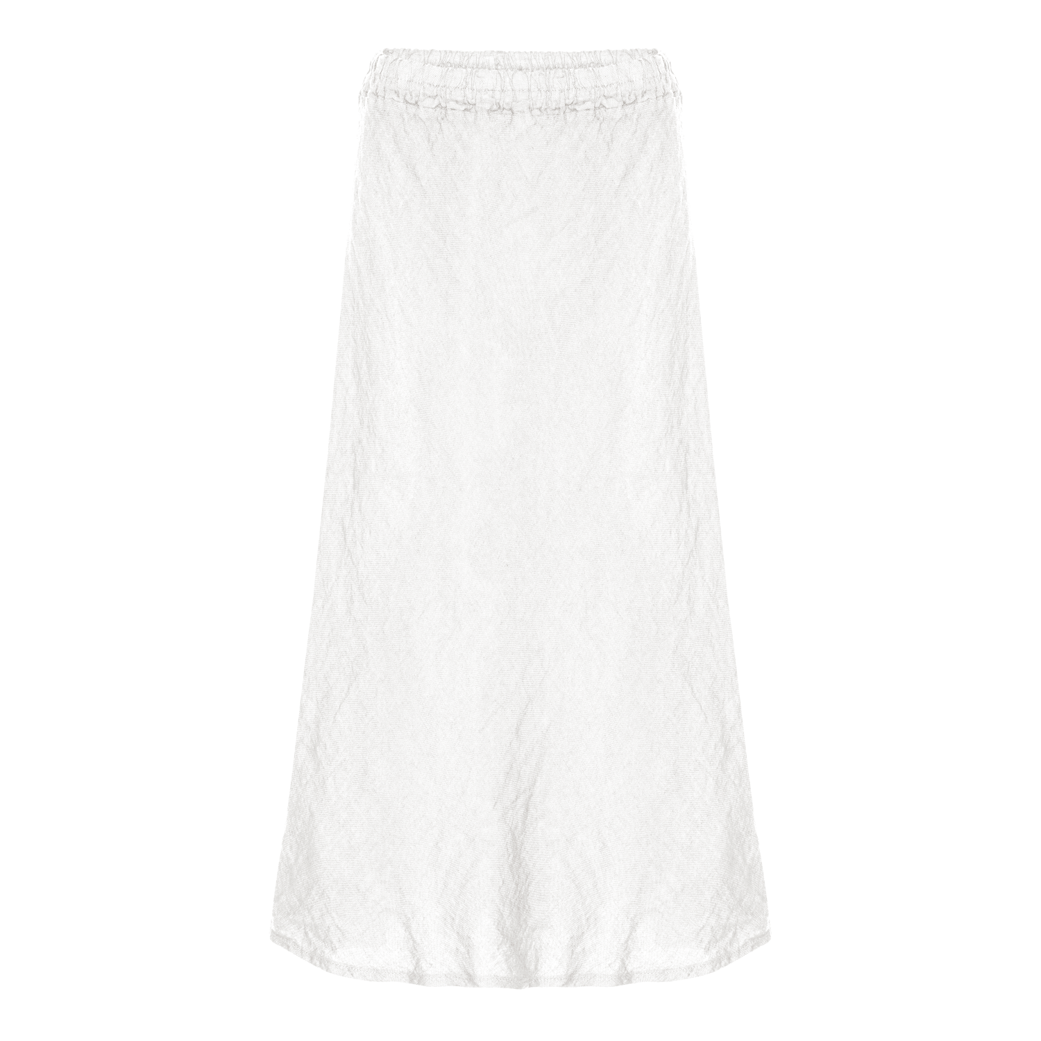Linen Skirt - White - Amaze Cph - White - One Size