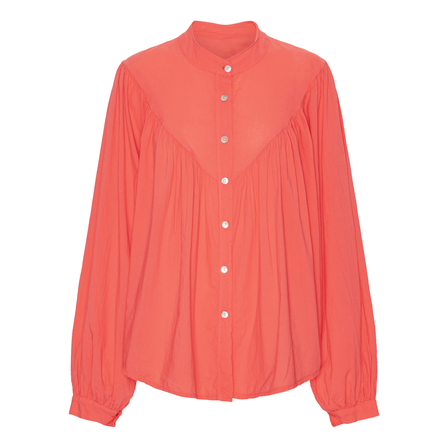 Hanne Shirt - Coral - Amaze Cph - Coral - One Size